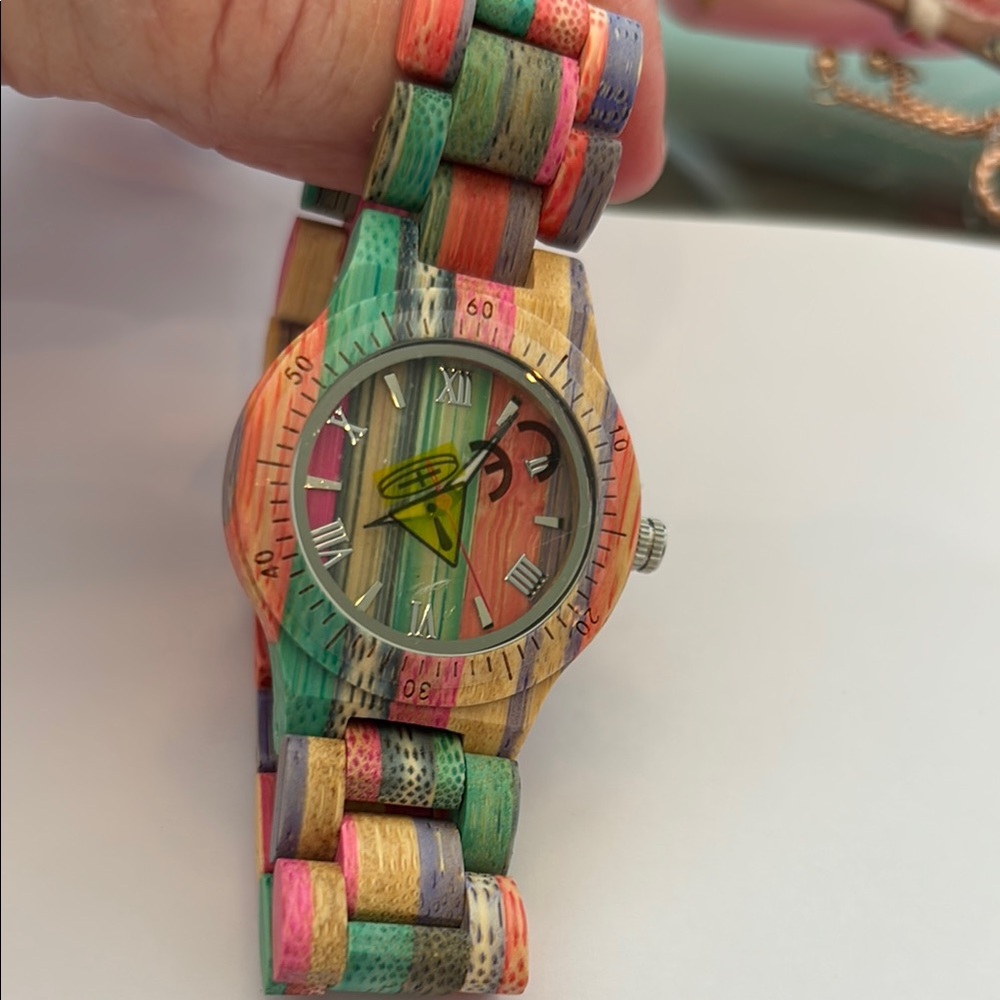 Colorful Wooden Watch